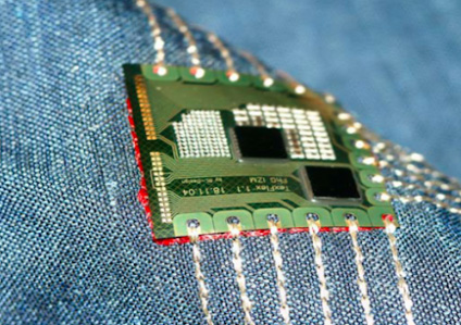 The humidity sensor made of fabric is not only selective but also stable