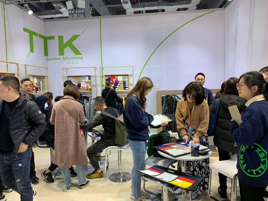 直击Intertex!这不是“时装周”,这是TTK的展位现场!