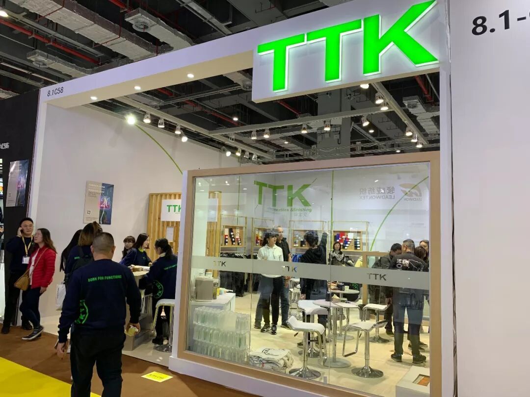 直击Intertex!这不是“时装周”,这是TTK的展位现场!