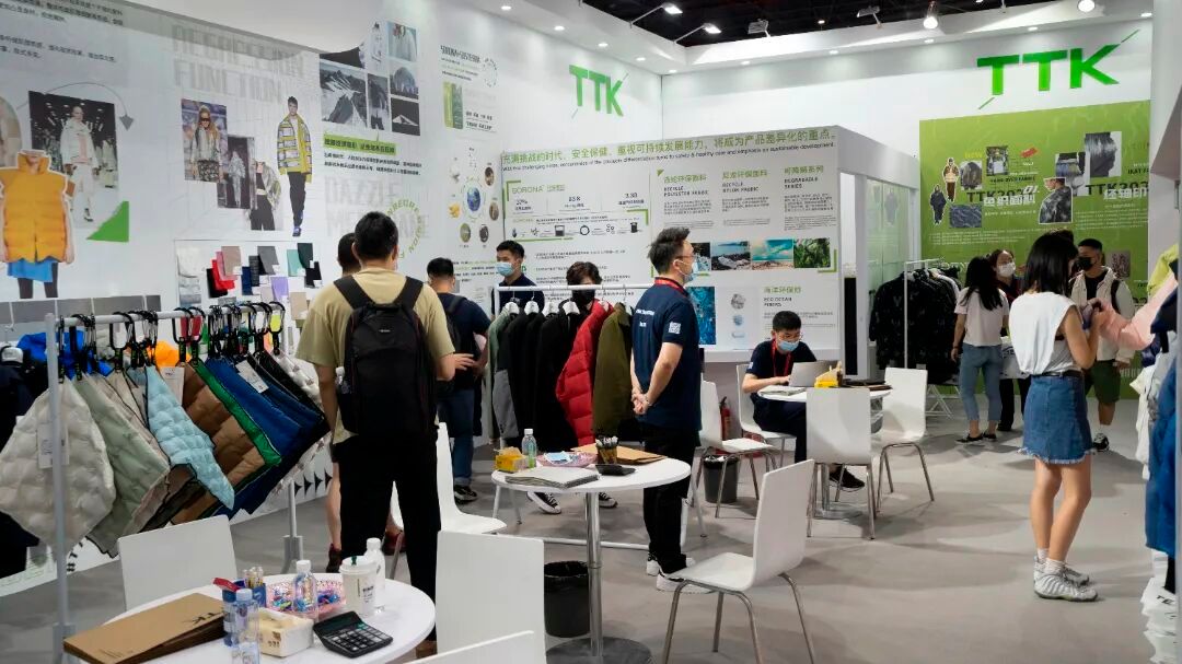 现场直击丨TTK涂泰克2022SS新品完美亮相上海Intertex