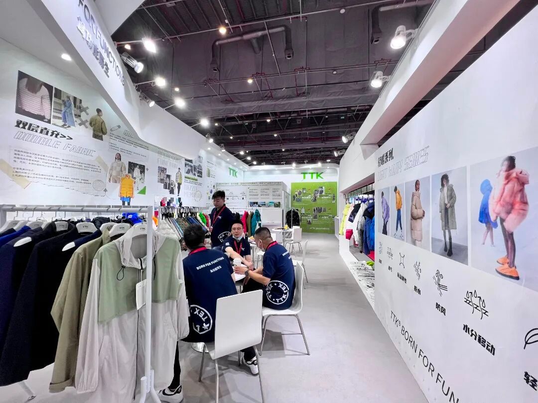 现场直击丨TTK涂泰克2022SS新品完美亮相上海Intertex