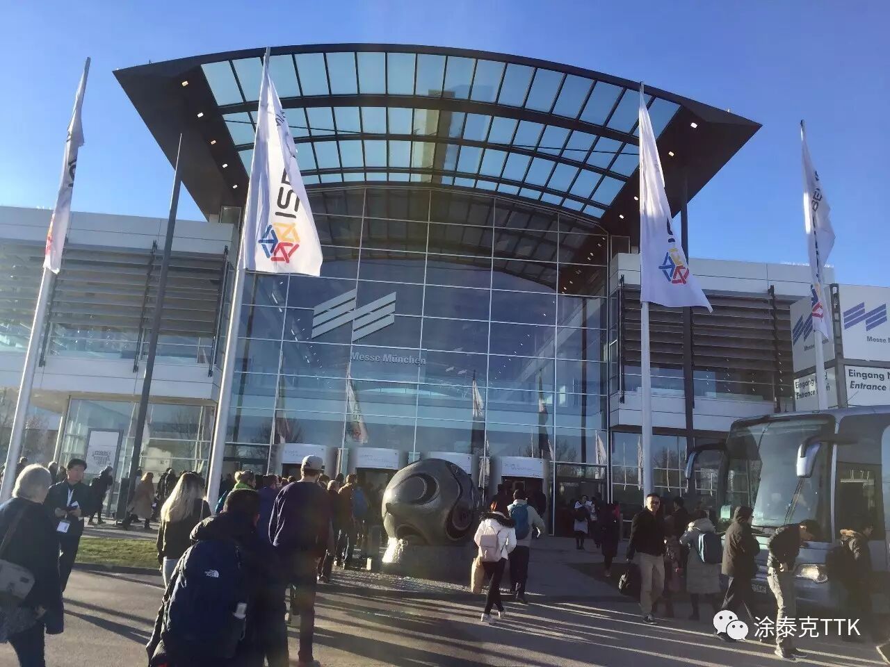 【金鸡报晓】涂泰克TTK从慕尼黑Messe München向您发来喜报！