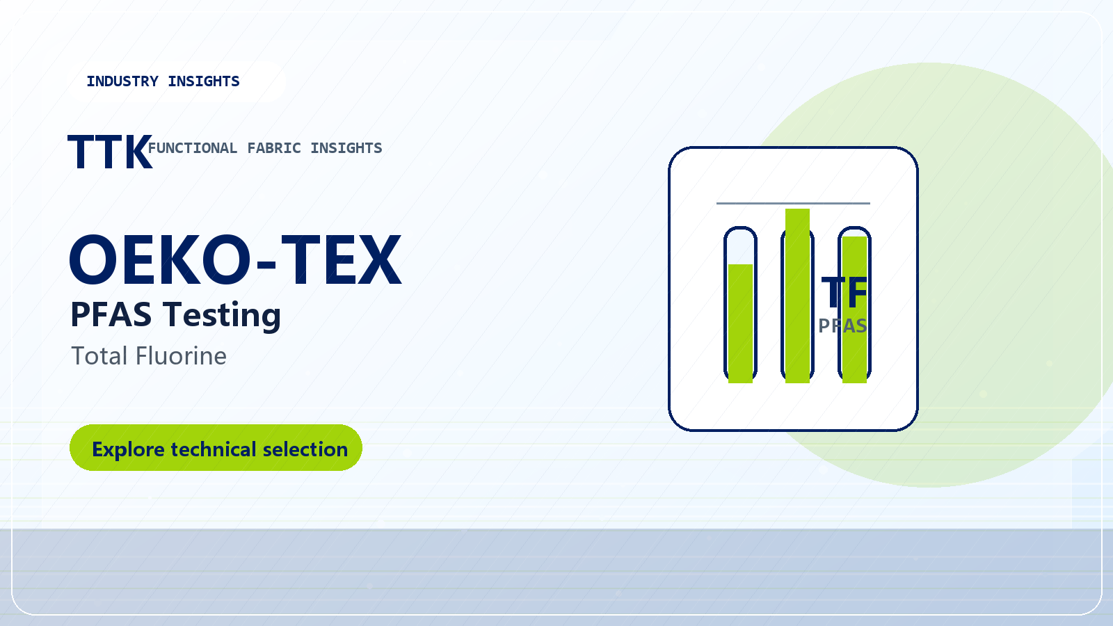 OEKO-TEX 与 PFAS 测试变化：功能性纺织品需要关注哪些指标？